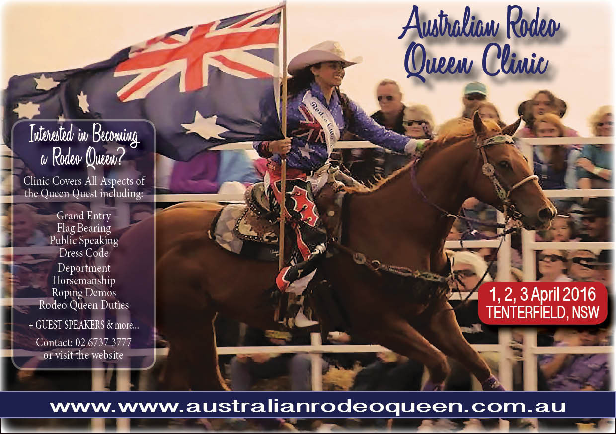 AUSTRALIAN RODEO QUEEN CLINICS